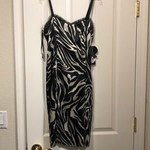NWT Zebra print Nine West dress